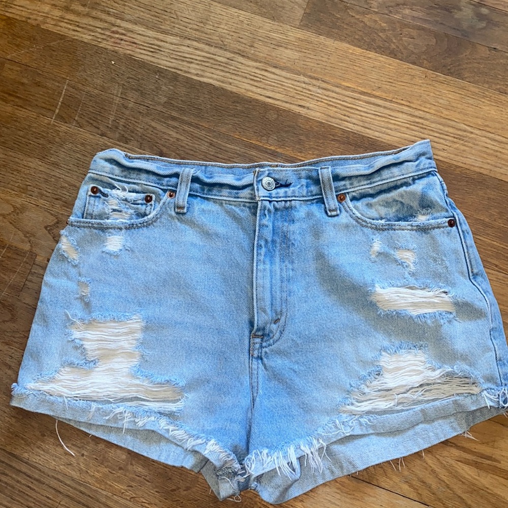 Abercrombie High Rise Shorts